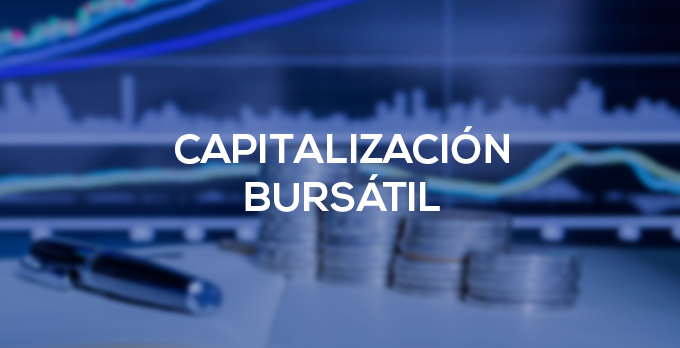 capitalización bursátil