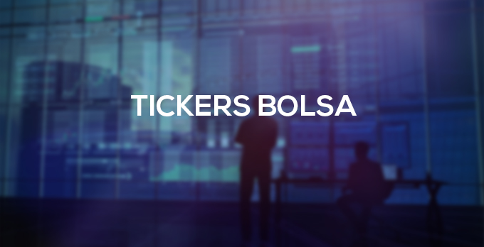 Tickers-bolsa