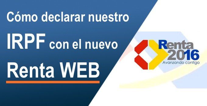 como declarar irpf con renta web